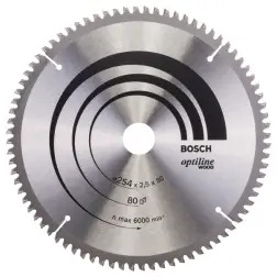 Disco de Serra OP WO B 254x30-80 - 1220682171