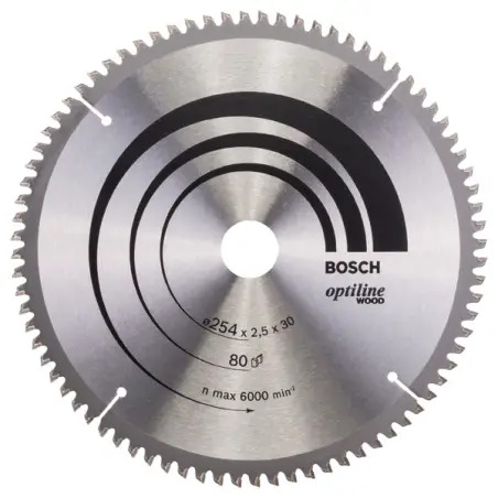 Disco de Serra OP WO B 254x30-80 - 1220682171