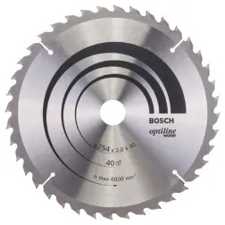Disco de Serra OP WO B 254x30-40 - 1220682172