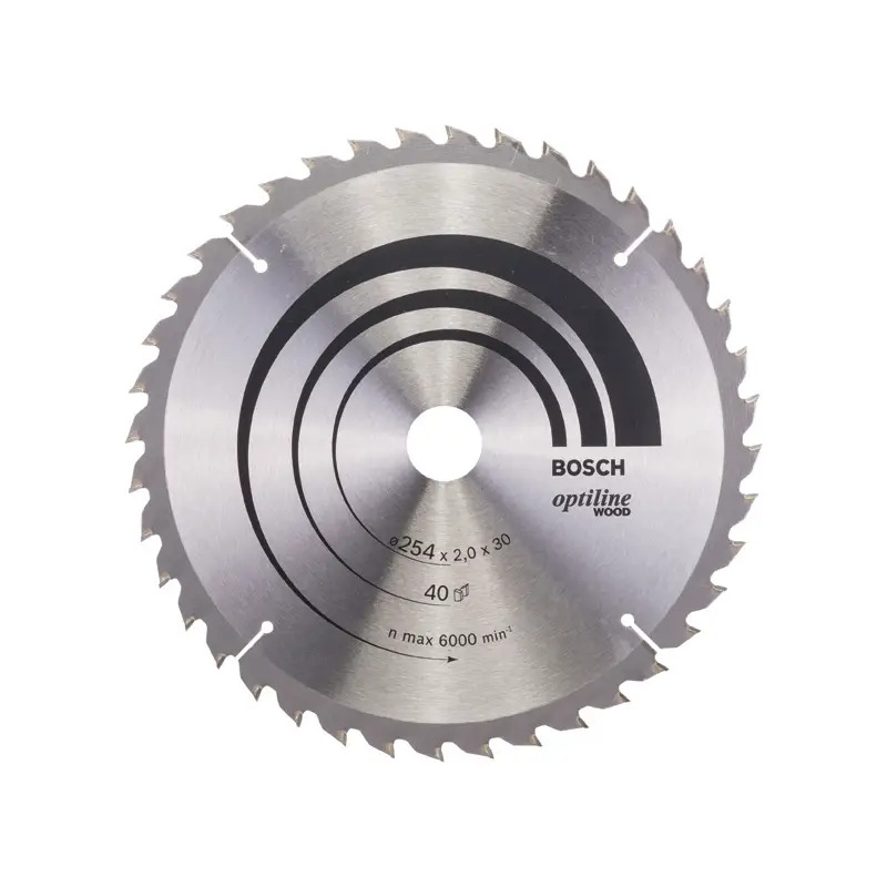 Lâmina de serra circular PRO Wood, 254 x 2 x 30 mm 2608640438 Bosch