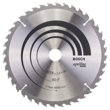 Disco de Serra OP WO B 254x30-40 - 1220682172