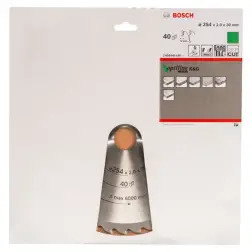 Disco de Serra OP WO B 254x30-40 #1 - 1220682172