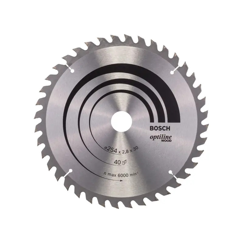Lâmina de serra circular PRO Wood, 254 x 2,8 x 30 mm 2608640443 Bosch