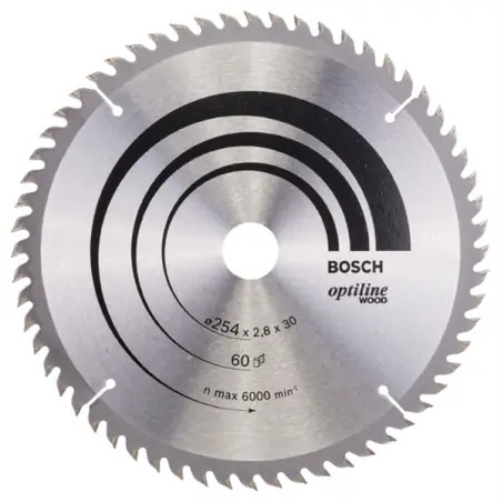 Disco de Serra OP WO B 254x30-60 - 1220682177