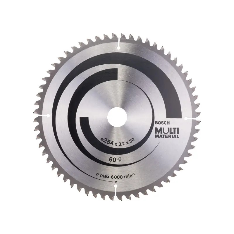 Lâmina de serra circular PRO Multi Material, 254 x 3,2 x 30 mm 2608640449 Bosch