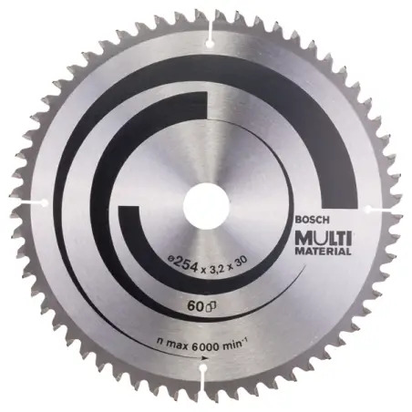 Disco de Serra MM MU B 254x30-60 - 1220682180