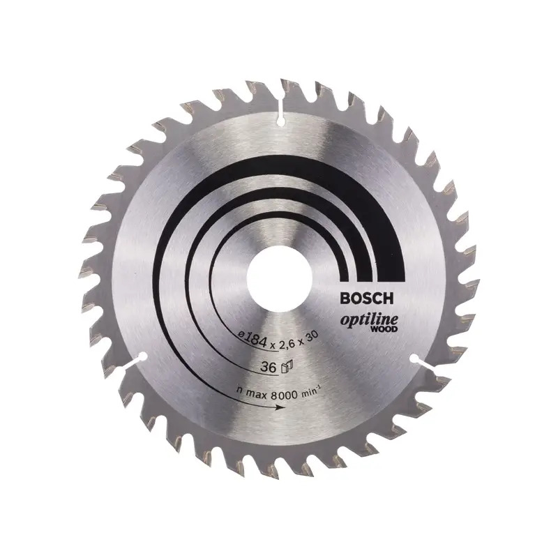 Lâmina de serra circular PRO Wood, 184 x 2.6 x 30 mm 2608640611 Bosch Lâmina de serra circular PRO Wood, 184 x 2.6 x 30 mm 2608640611 Bosch