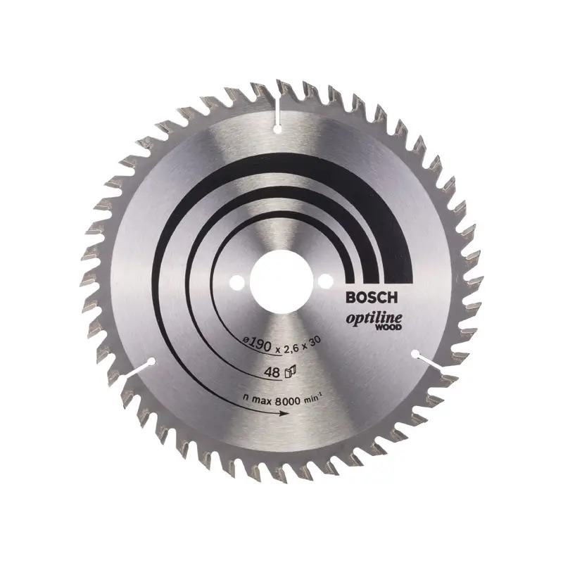 Lâmina de serra circular PRO Wood, 190 x 2.6 x 30 mm 2608640617 Bosch Lâmina de serra circular PRO Wood, 190 x 2.6 x 30 mm 2608640617 Bosch
