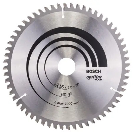 Disco de Serra OP WO B 216x30-60 - 1220682217