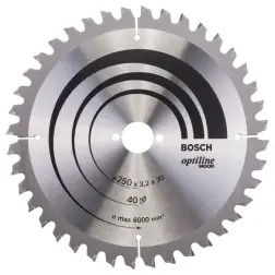 Disco de Serra OP WO B 250x30-40 - 1220682218