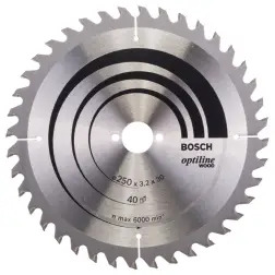 Disco de Serra OP WO T 250x30-40 - 1220682221