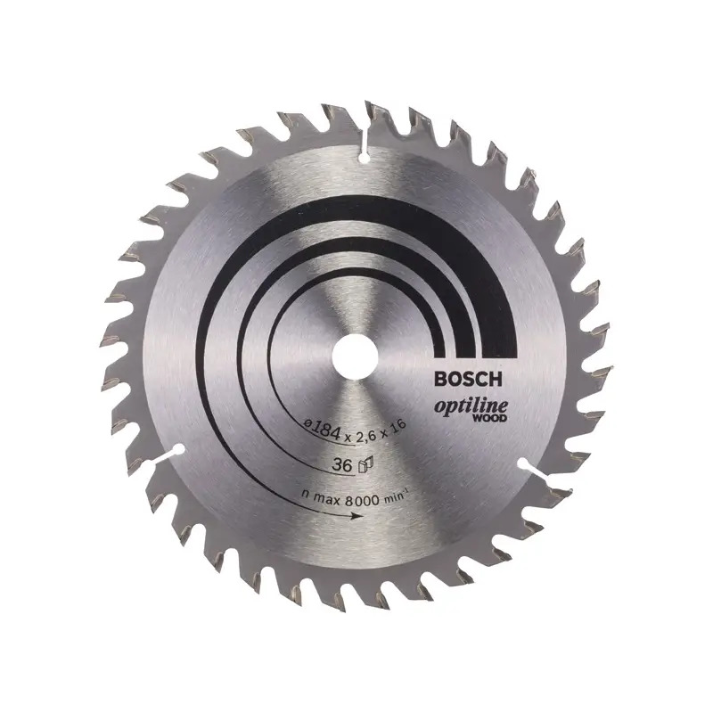 Lâmina de serra circular PRO Wood, 184 x 2.6 x 16 mm 2608640818 Bosch Lâmina de serra circular PRO Wood, 184 x 2.6 x 16 mm 2608640818 Bosch