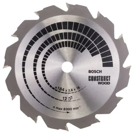 Disco de Serra CW WO H 184x16-12 - 1220682256