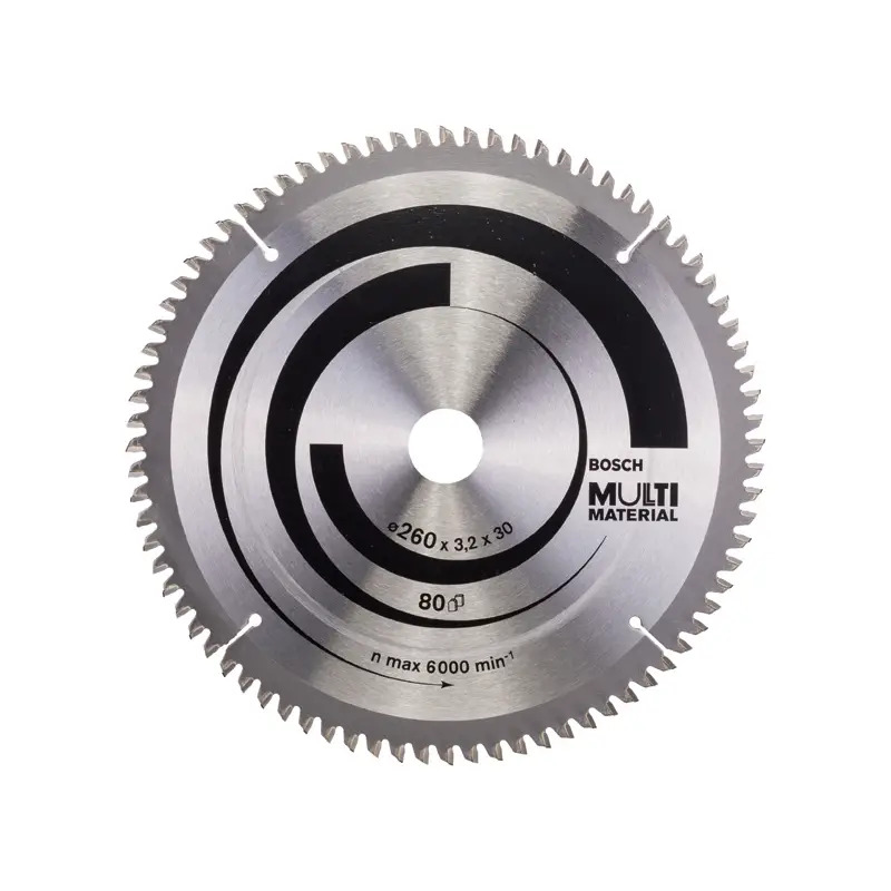 Lâmina de serra circular PRO Multi Material, 260 x 3,2 x 30 mm 2608641204 Bosch Lâmina de serra circular PRO Multi Material, 260 x 3,2 x 30 mm 2608641204 Bosch