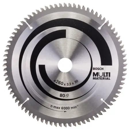 Disco de Serra MM MU B 260x30-80 - 1220682258