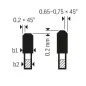Disco de serra circular Expert for Steel 2608643058 Bosch Disco de serra circular Expert for Steel 2608643058 Bosch