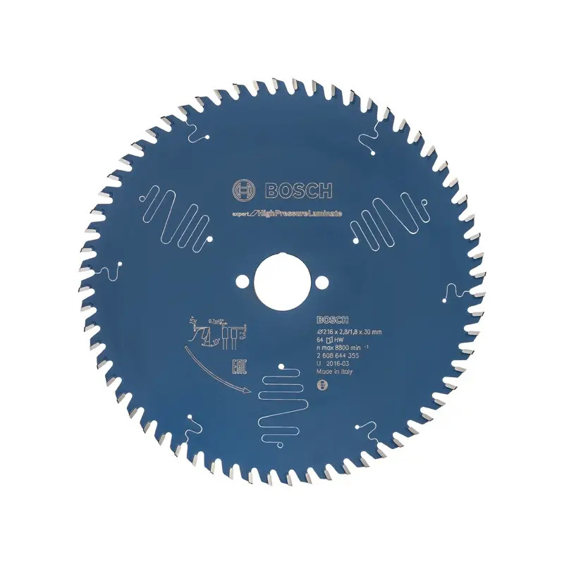 Discos de serra circular Expert for High Pressure Laminate 216x30-64 2608644355 Bosch Discos de serra circular Expert for High Pressure Laminate 216x30-64 2608644355 Bosch