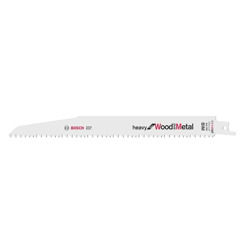 Lâmina PRO Multi Material Demolition S1110VF, 1,6 x 22 x 225 mm, 5 peças 2608657610 Bosch Lâmina PRO Multi Material Demolition S1110VF, 1,6 x 22 x 225 mm, 5 peças 2608657610 Bosch