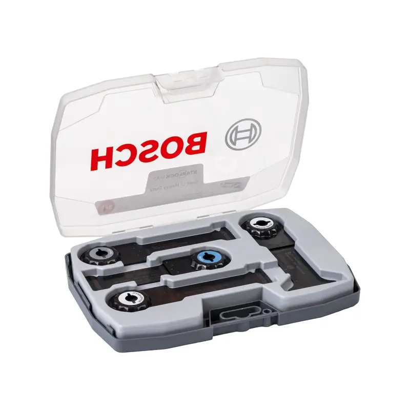 Conjunto de serviço pesado de 4 peças para multiferramentas 2608664132 Bosch Conjunto de serviço pesado de 4 peças para multiferramentas 2608664132 Bosch