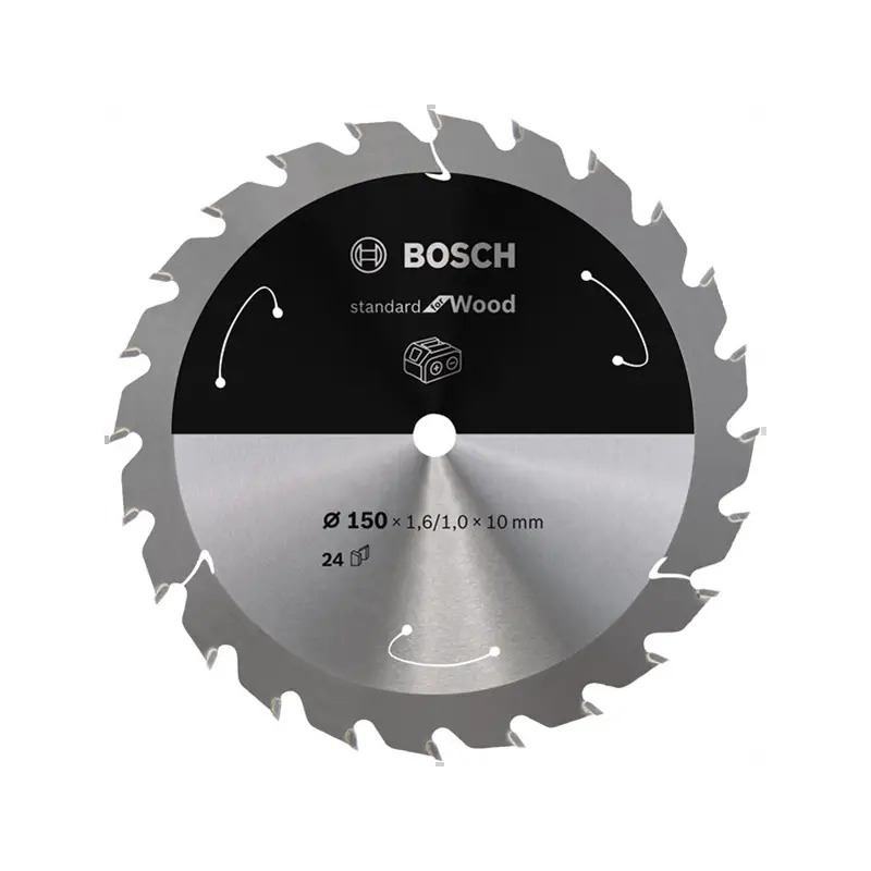 Lâmina de serra circular PRO Wood cordless, 150 x 1,6 x 10 mm 2608837673 Bosch Lâmina de serra circular PRO Wood cordless, 150 x 1,6 x 10 mm 2608837673 Bosch