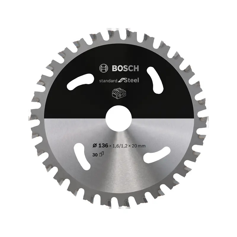 Lâmina de serra circular sem fios PRO Steel cordless, 136 x 1,6 x 20 mm 2608837746 Bosch Lâmina de serra circular sem fios PRO Steel cordless, 136 x 1,6 x 20 mm 2608837746 Bosch
