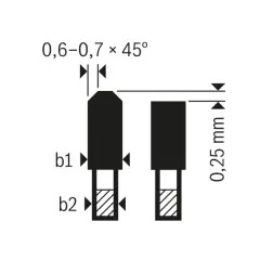 Standard Aluminium 216x30x64D:CL - 1220682727
