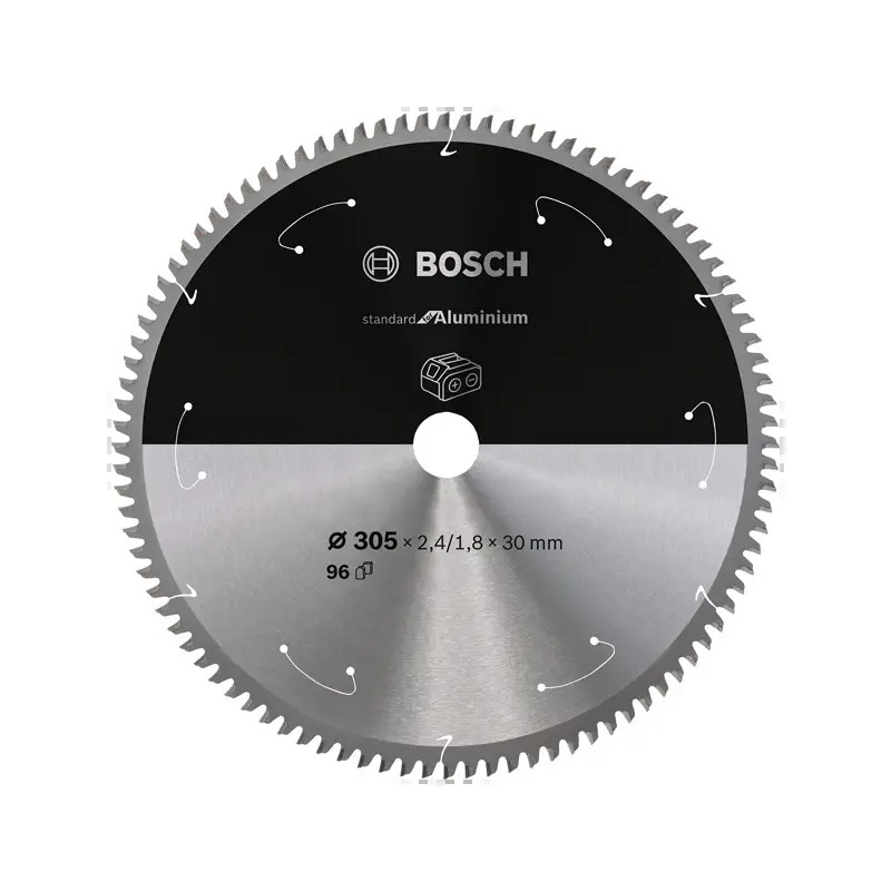 Lâmina de serra circular sem fios PRO Aluminium cordless, 305 x 2,4 x 30 mm 2608837782 Bosch