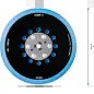 Pratos de apoio Universal 150 mm EXPERT Multihole, duros 2608900008 Bosch Pratos de apoio Universal 150 mm EXPERT Multihole, duros 2608900008 Bosch