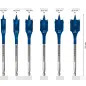 Conjunto de brocas planas EXPERT Self Cut Speed, 13/16/19/20/22/25 mm, 6 unidades 2608900333 Bosch Conjunto de brocas planas EXPERT Self Cut Speed, 13/16/19/20/22/25 mm, 6 unidades 2608900333 Bosch