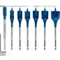 Conjunto de brocas planas EXPERT Self Cut Speed, 16/18/20/22/25/32 mm, 7 unidades 2608900334 Bosch Conjunto de brocas planas EXPERT Self Cut Speed, 16/18/20/22/25/32 mm, 7 unidades 2608900334 Bosch