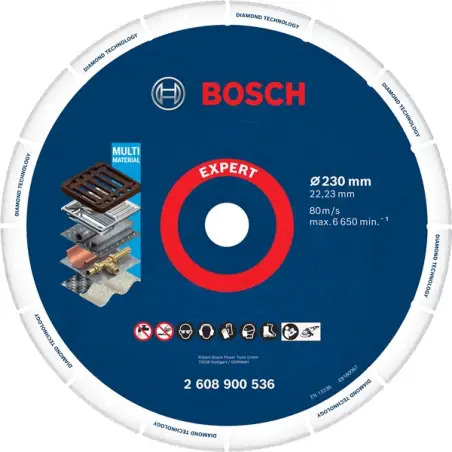 EXPERT Diamond Metal Wheel: 230mm - 1220683013