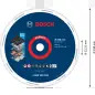 Disco de corte EXPERT Diamond Metal Wheel 230 x 22,23 mm 2608900536 Bosch