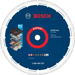 EXPERT Diamond Metal Wheel: 355 x 25.4mm - 1220683014