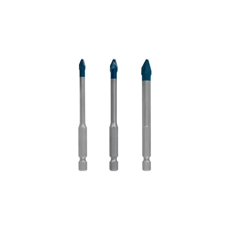 Conjunto de brocas HEX-9 EXPERT HardCeramic, 5/6/8 mm, 3 unidades 2608900595 Bosch