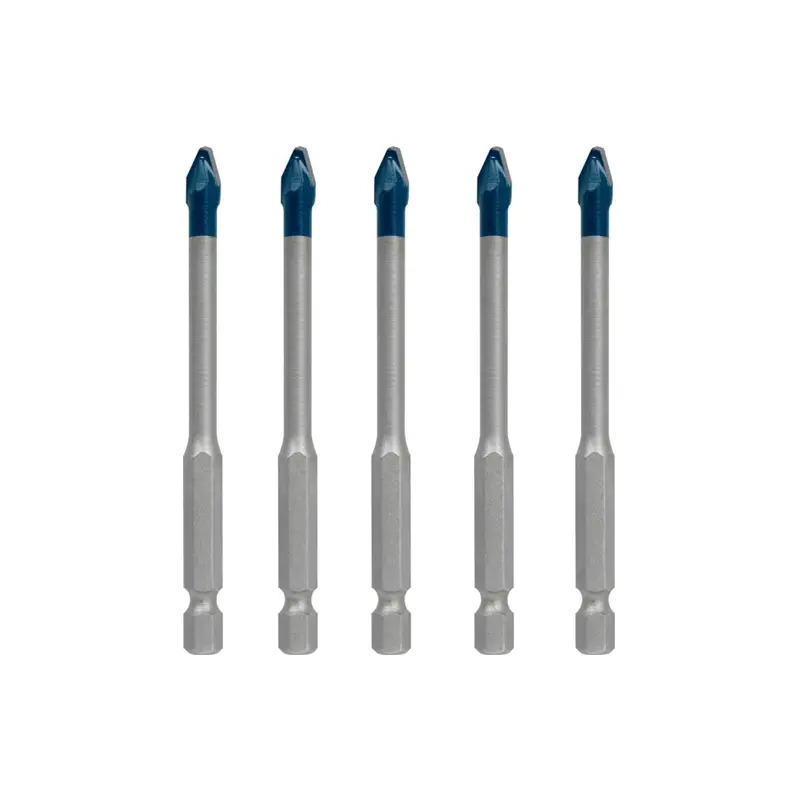 Conjunto de brocas para telha HEX-9 EXPERT HardCeramic, 6 mm, 5 unidades 2608900599 Bosch