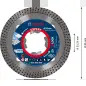 Discos de diamante X-LOCK EXPERT HardCeramic, 85 x 22,23 x 1,6 x 7 mm 2608900656 Bosch Discos de diamante X-LOCK EXPERT HardCeramic, 85 x 22,23 x 1,6 x 7 mm 2608900656 Bosch