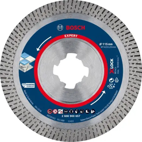 X-LOCK EXPERT Hard Ceramic: 115x1,4x10mm - 1220683085