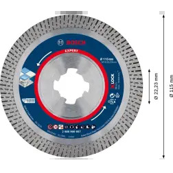 X-LOCK EXPERT Hard Ceramic: 115x1,4x10mm #1 - 1220683085