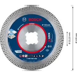 X-LOCK EXPERT Hard Ceramic: 125x1,4x10mm - 1220683086