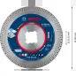 Discos de diamante X-LOCK EXPERT HardCeramic 125 x 22.23 x 1.4 x 10 mm 2608900658 Bosch