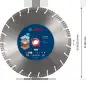 Discos de diamante EXPERT MultiMaterial 350 x 20/25,40 x 3,3 x 15 mm 2608900666 Bosch Discos de diamante EXPERT MultiMaterial 350 x 20/25,40 x 3,3 x 15 mm 2608900666 Bosch