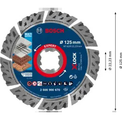 X-LOCK EXPERT Multimaterial:125x2,2x12mm #1 - 1220683095