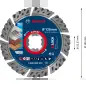 Discos de diamante X-LOCK EXPERT MultiMaterial, 125 x 22,23 x 2,4 x 12 mm 2608900670 Bosch Discos de diamante X-LOCK EXPERT MultiMaterial, 125 x 22,23 x 2,4 x 12 mm 2608900670 Bosch