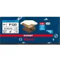 Rede de lixa EXPERT M480 para lixadeiras excêntricas 125 mm, G 120 50 un. 2608900682 Bosch Rede de lixa EXPERT M480 para lixadeiras excêntricas 125 mm, G 120 50 un. 2608900682 Bosch