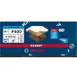 Rede de lixa EXPERT M480 para lixadeiras excêntricas 125 mm, G 400 50 un. 2608900688 Bosch Rede de lixa EXPERT M480 para lixadeiras excêntricas 125 mm, G 400 50 un. 2608900688 Bosch