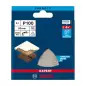 Rede de lixa EXPERT M480 para lixadeiras delta, 93 mm, G 100, 5 unidades 2608900717 Bosch