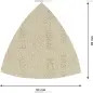 Rede de lixa EXPERT M480 para lixadeiras delta, 93 mm, G 150, 5 unidades 2608900719 Bosch Rede de lixa EXPERT M480 para lixadeiras delta, 93 mm, G 150, 5 unidades 2608900719 Bosch