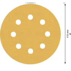 EXPERT C470, S1261: 115mm 8P. G180 x5uds - 1220683188