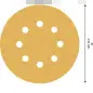 Lixa EXPERT C470 com 8 furos para lixadeiras excêntricas, 125 mm, G 60, 5 unidades 2608900804 Bosch Lixa EXPERT C470 com 8 furos para lixadeiras excêntricas, 125 mm, G 60, 5 unidades 2608900804 Bosch