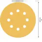 Lixa EXPERT C470 com 8 furos para lixadeiras excêntricas, 125 mm, G 120, 5 unidades 2608900807 Bosch Lixa EXPERT C470 com 8 furos para lixadeiras excêntricas, 125 mm, G 120, 5 unidades 2608900807 Bosch